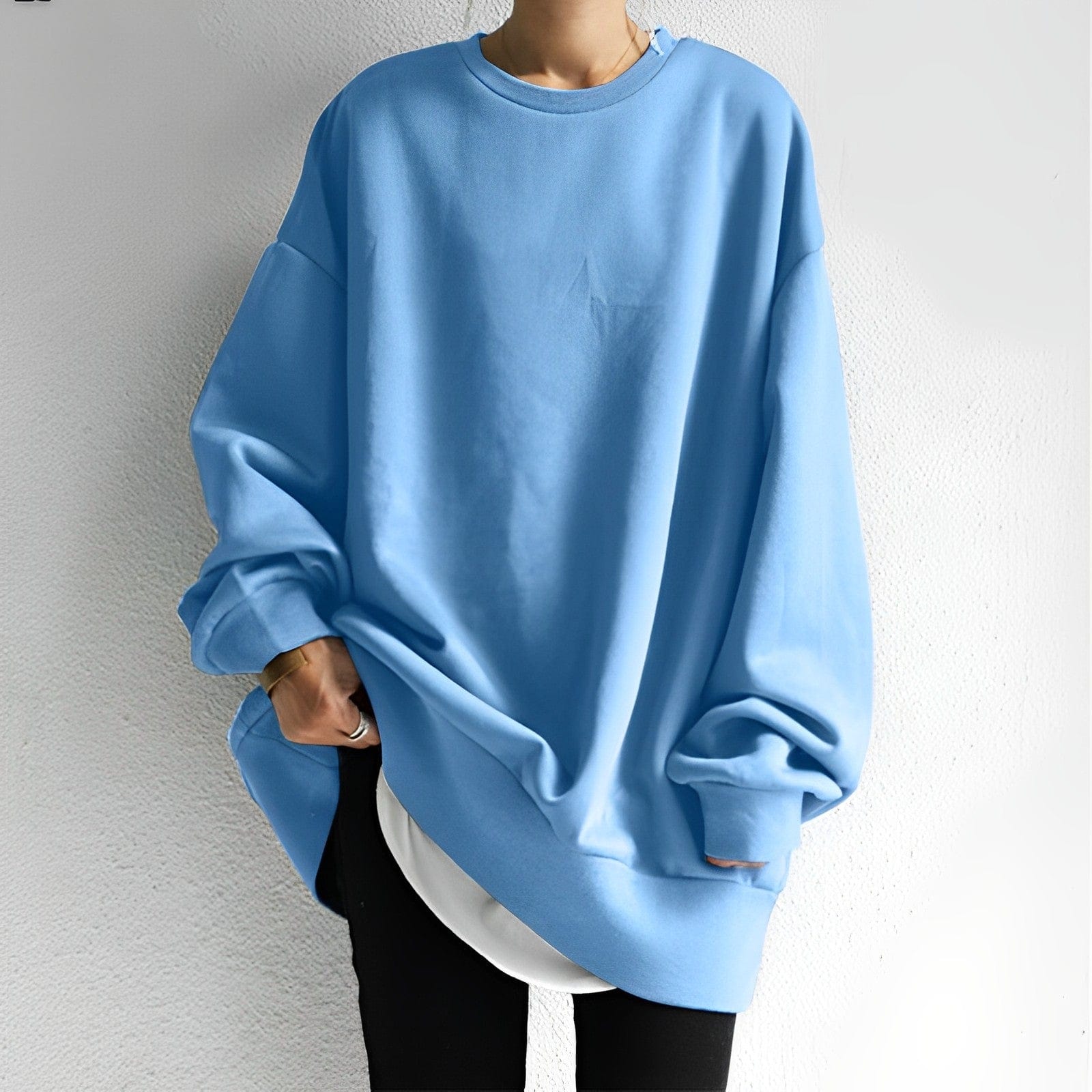 Oversized Designer-Pullover – Jamila Herbstedition