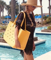 Waschbare EVA-Strandtasche mit Belüftungsöffnungen