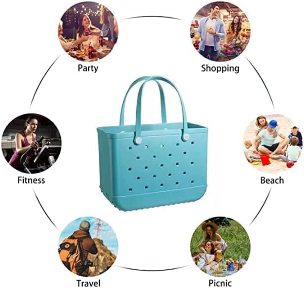 Waschbare EVA-Strandtasche mit Belüftungsöffnungen