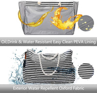 Wasserdichte Extra Große Strandtasche mit Bonus-Reiseetui – CoastCarry