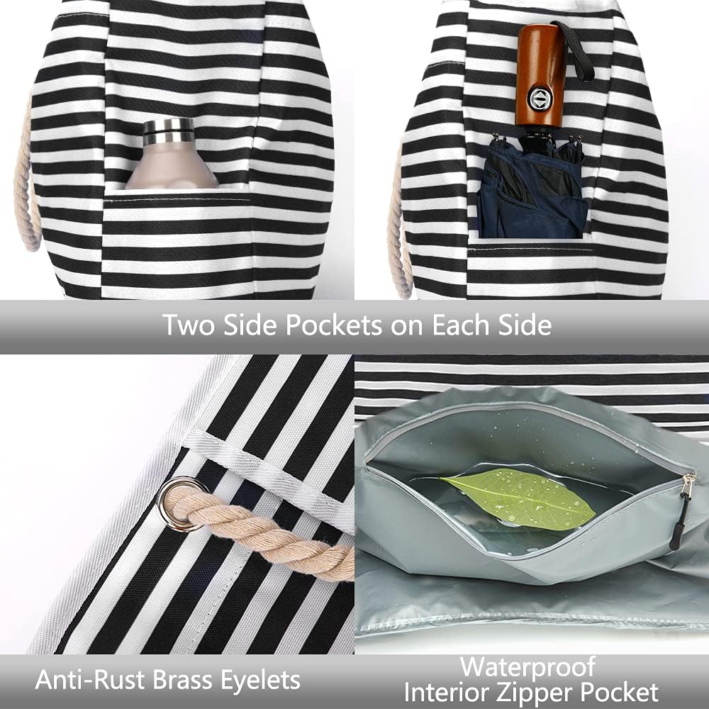 Wasserdichte Extra Große Strandtasche mit Bonus-Reiseetui – CoastCarry