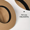 Trendiger Sonnenhut mit breiter Krempe für Damen & Herren – SunShield Panama