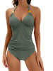 Einteiler Badeanzug Damen Halterneck Figurformend Sommerlook - Noelia