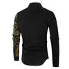 Herrenhemd mit goldenen Details – Darius