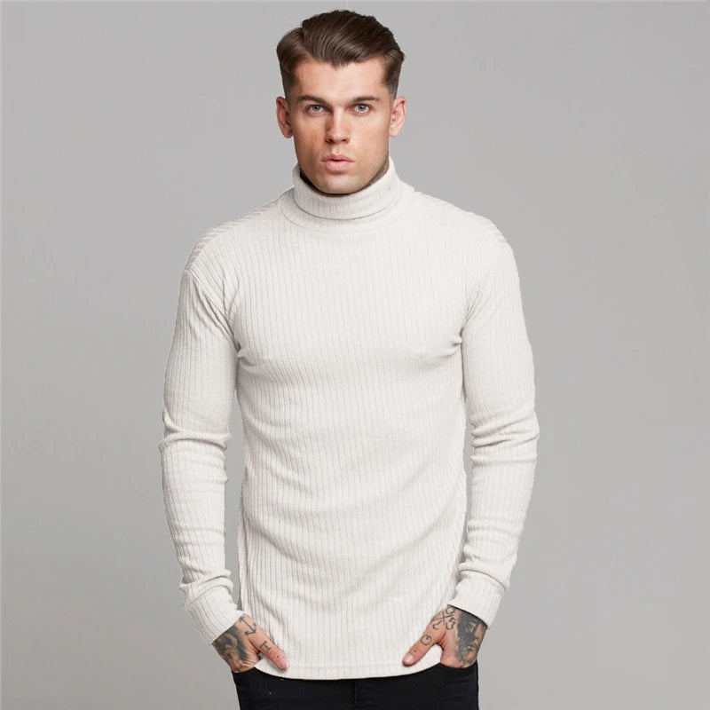 Bequemer Herren Rollkragenpullover - Oliver