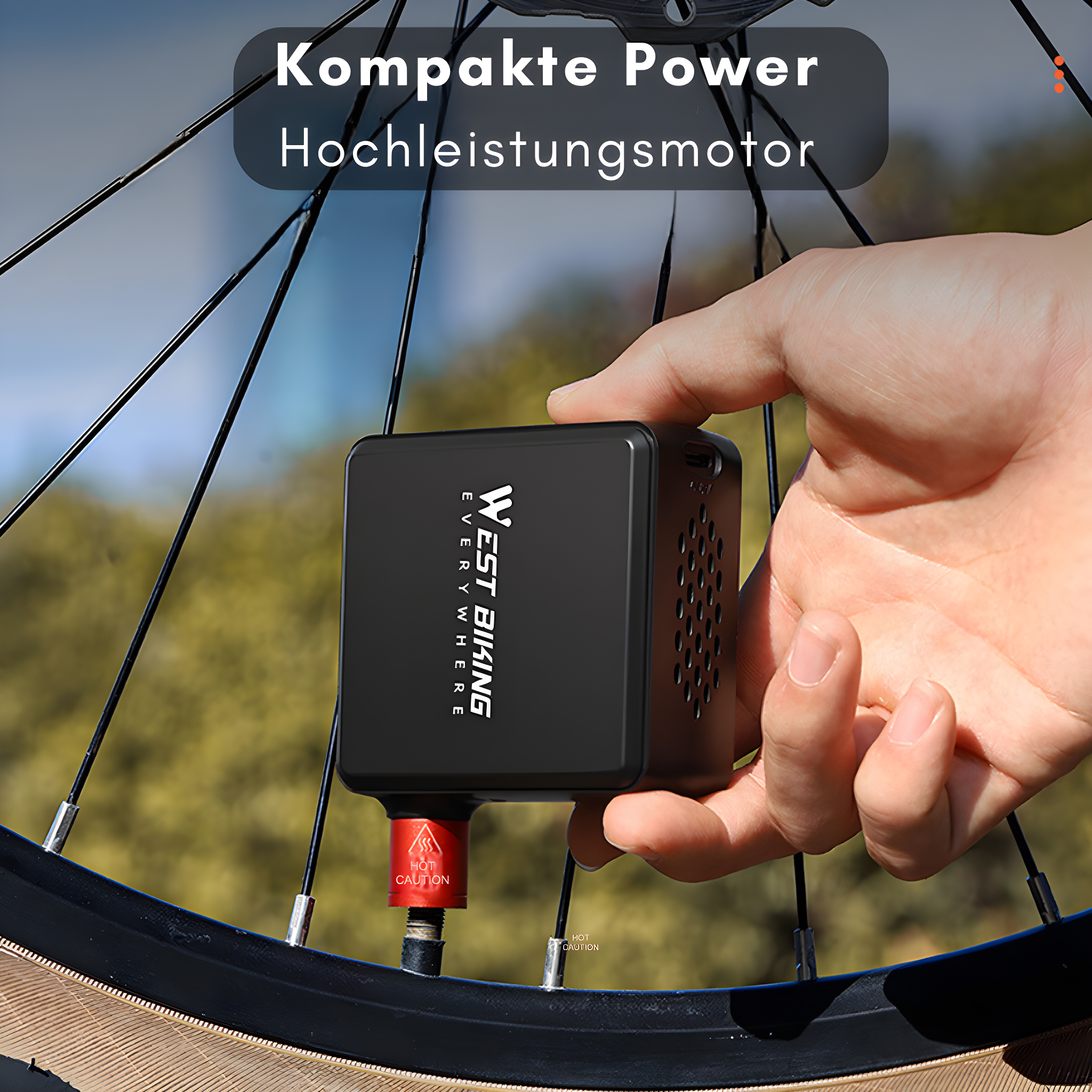 Tragbare Elektrische Luftpumpe - PowerPump Mini