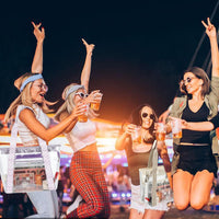 Kaufe 1, Erhalte 1 GRATIS – Extra Große Durchsichtige Mesh-Strandtasche mit 8 Taschen – ClearWave