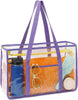 Kaufe 1, Erhalte 1 GRATIS – Extra Große Durchsichtige Mesh-Strandtasche mit 8 Taschen – ClearWave