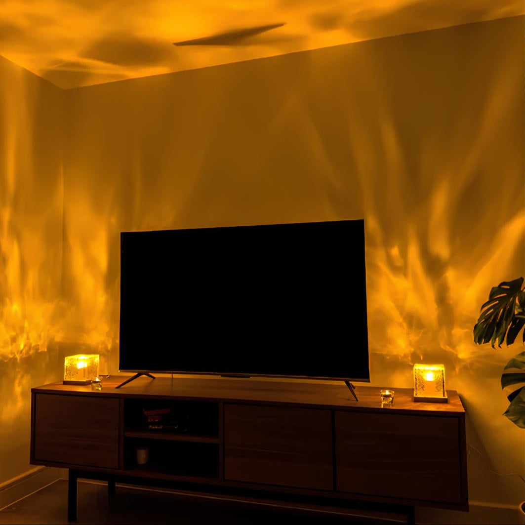 Noorderlicht Prisma Lampe - Borealis Würfel