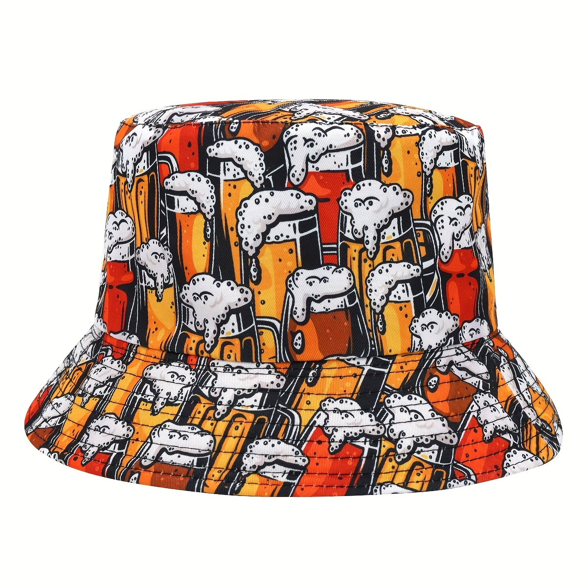 Unisex Bucket Hat mit Bierprint – BierKracher Oktoberfest 2025
