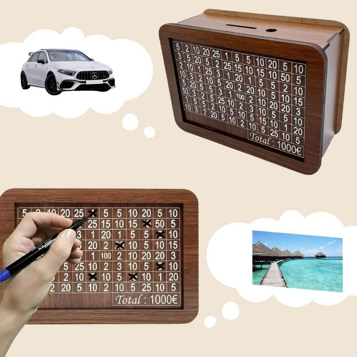 Sparschwein mit Zielsetzung - BudgetBuddy