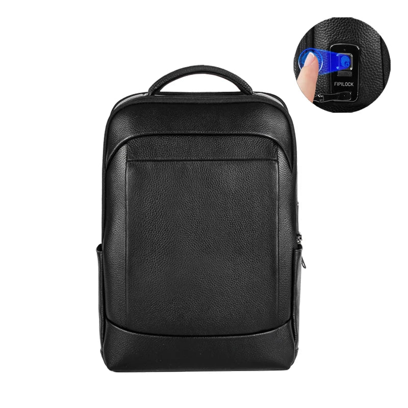 Herren Business Laptop Rucksack mit Fingerabdruckschloss – Große Kapazität & Diebstahlschutz