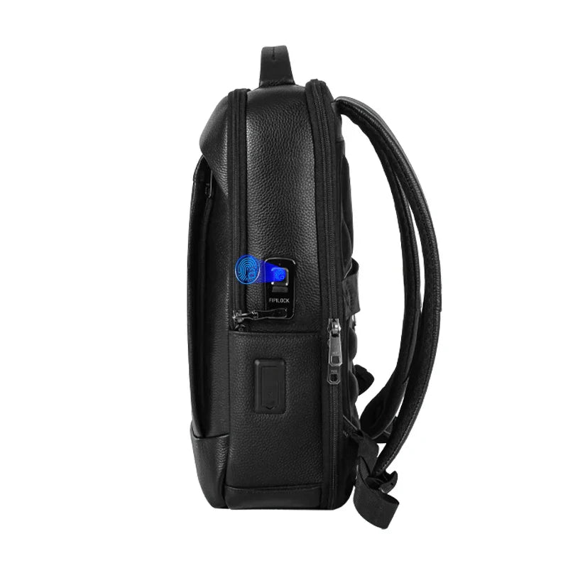 Herren Business Laptop Rucksack mit Fingerabdruckschloss – Große Kapazität & Diebstahlschutz