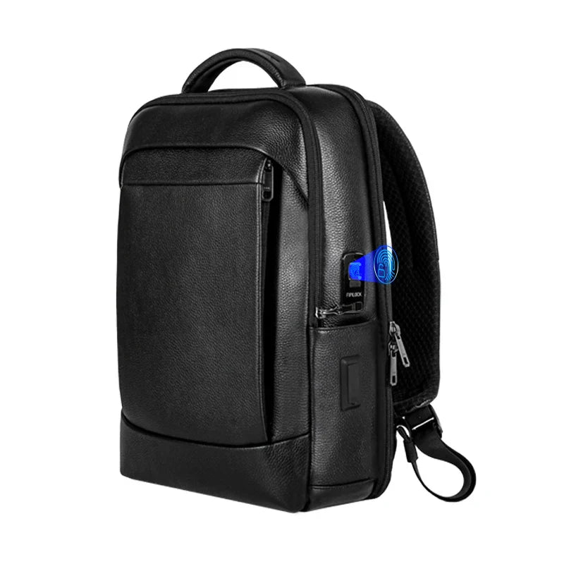 Herren Business Laptop Rucksack mit Fingerabdruckschloss – Große Kapazität & Diebstahlschutz