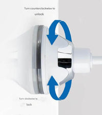 LED-Vergrößerungsspiegel mit flexiblem Schwanenhals – Claravue