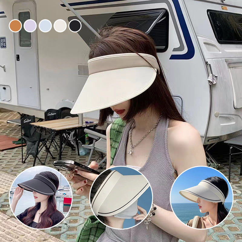 Trendiger Roll-up Sonnenhut mit Extraschutz – FoldSun Pro