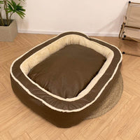 Luxuriöses Hundebett mit abnehmbarem Bezug – CozyPaw™