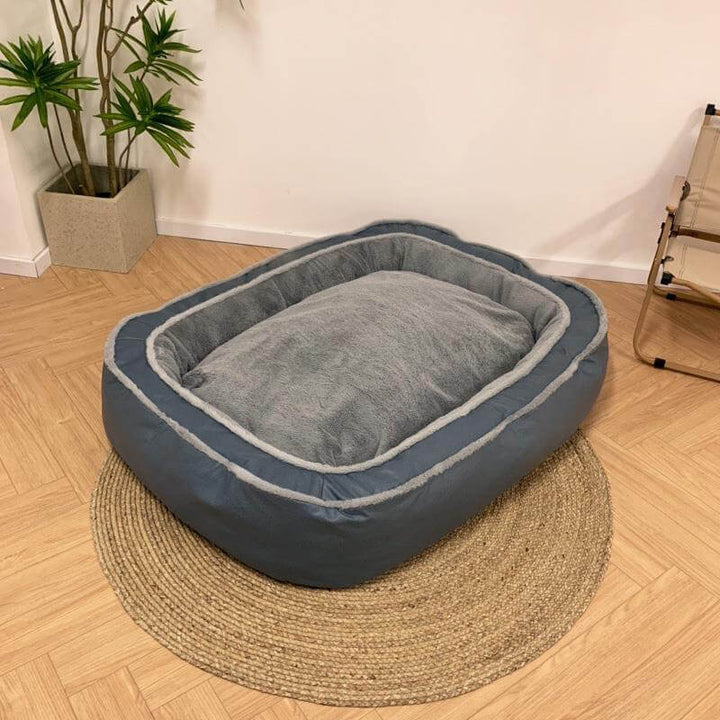 Luxuriöses Hundebett mit abnehmbarem Bezug – CozyPaw™