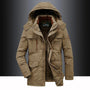 Herren-Parka mit Fleece-Innenfutter – Leventis