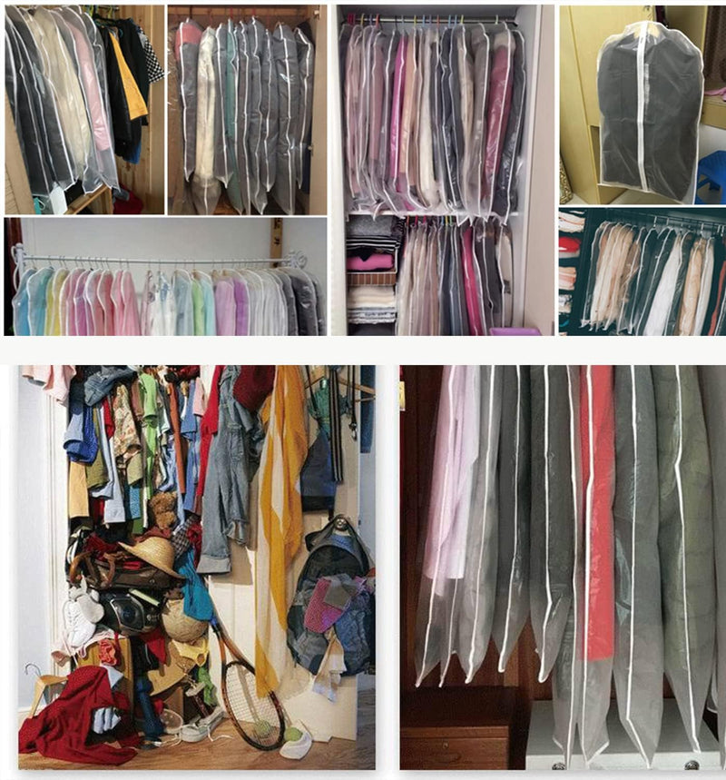 Transparente Kleideraufbewahrungsbeutel – 5er Pack (Kaufe 1, erhalte 1 GRATIS)