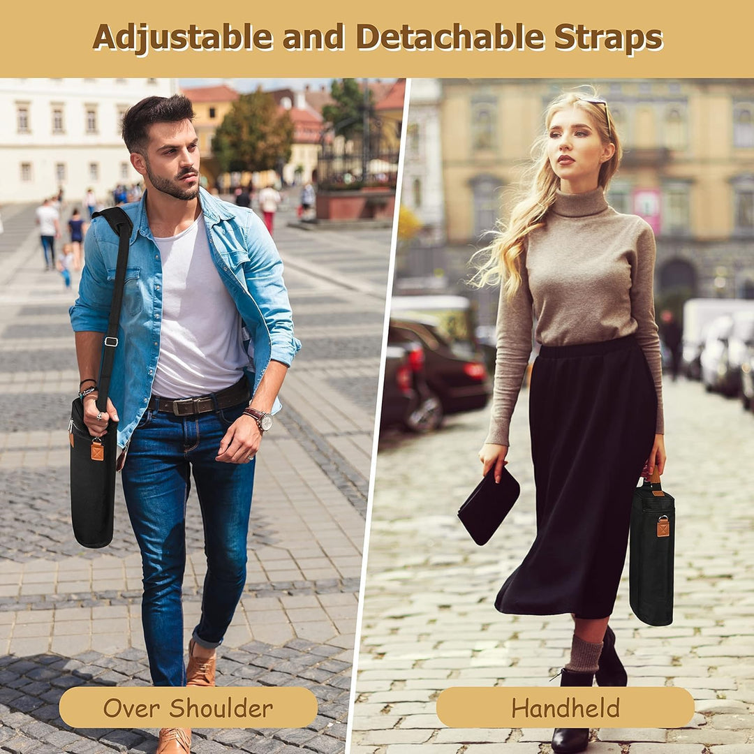 Isolierte Doppel-Weinflaschentragetasche – Kaufe 1, Erhalte 1 GRATIS – ChillMate