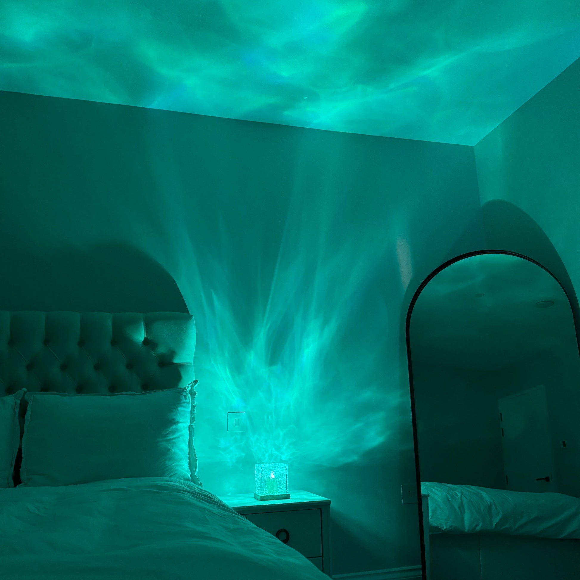 Noorderlicht Prisma Lampe - Borealis Würfel