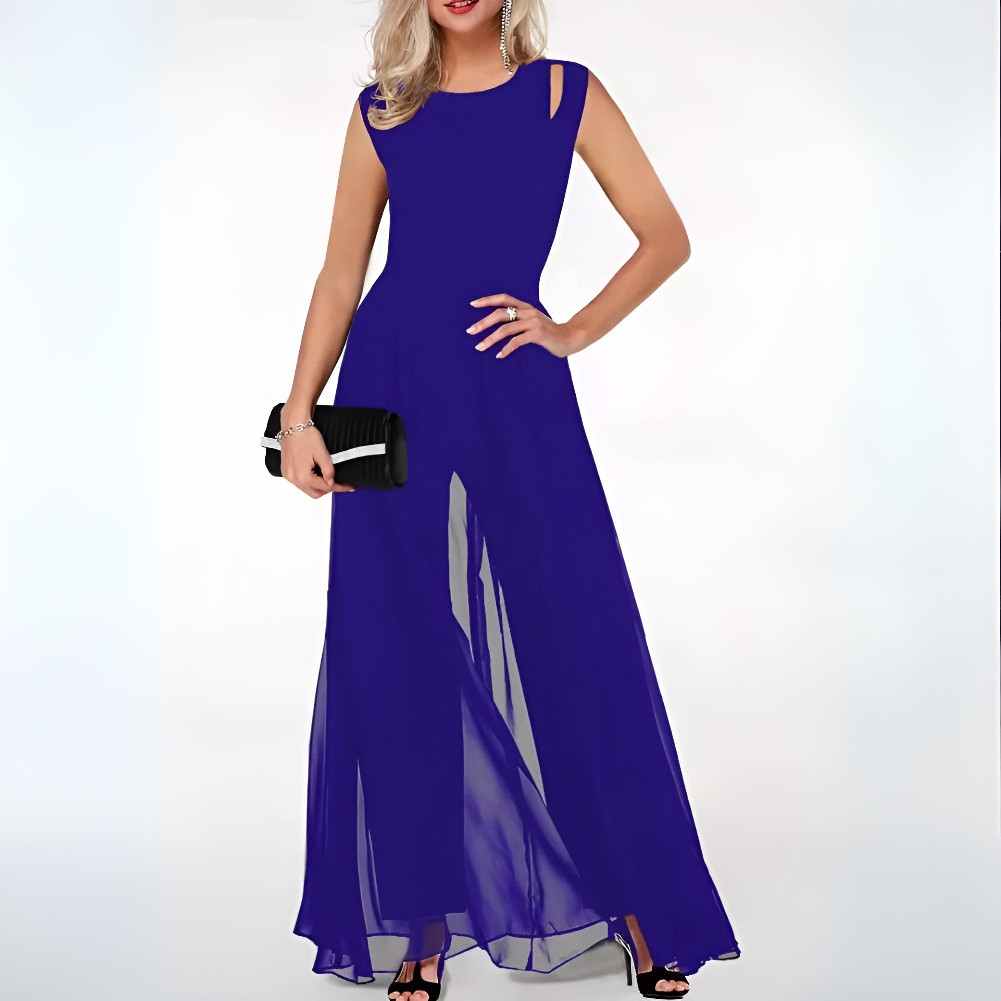 Eleganter Leinen-Jumpsuit für Damen – Sofia