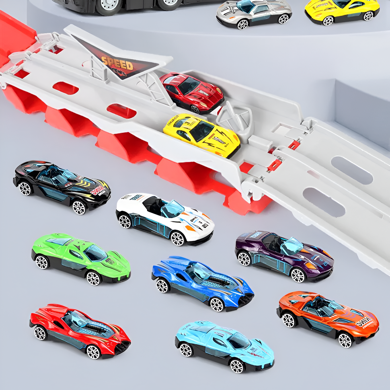 Auspuff Rennstrecke mit Power Launch System - BlazeTrack