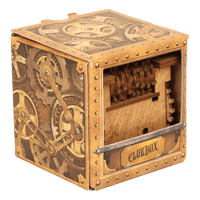 Interaktive Holz Escape Puzzlebox – MindVault
