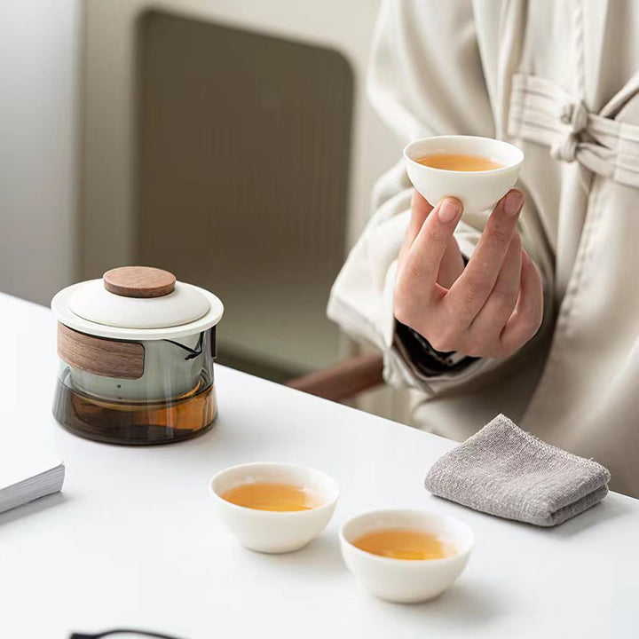 Portable and Stylish Tea Set - SipMate