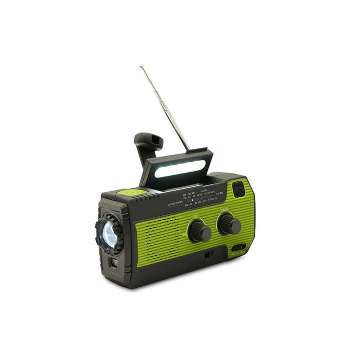 Portable Emergency Radio with Solar Power - PowerWave