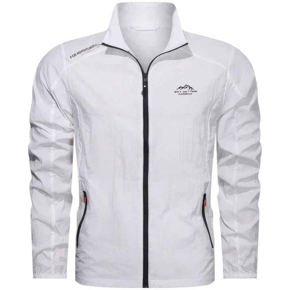 Windproof summer jacket for men with zipper – Stormer