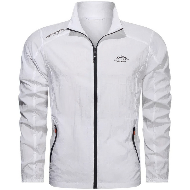 Windproof summer jacket for men with zipper – Stormer