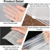 Wiederverwendbare Frosted Zip Beutel – 40er-Pack Kleideraufbewahrungsbeutel mit Lüftungslöchern (Kaufe 1, Erhalte 1 GRATIS)