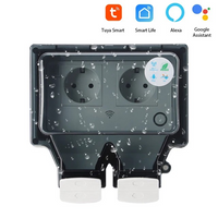 Smart WiFi Außensteckdose mit IP66 Wasserdichtigkeit - Voltura