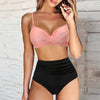 Trendiger High-Waist-Bikini mit bequemer Passform – Eula