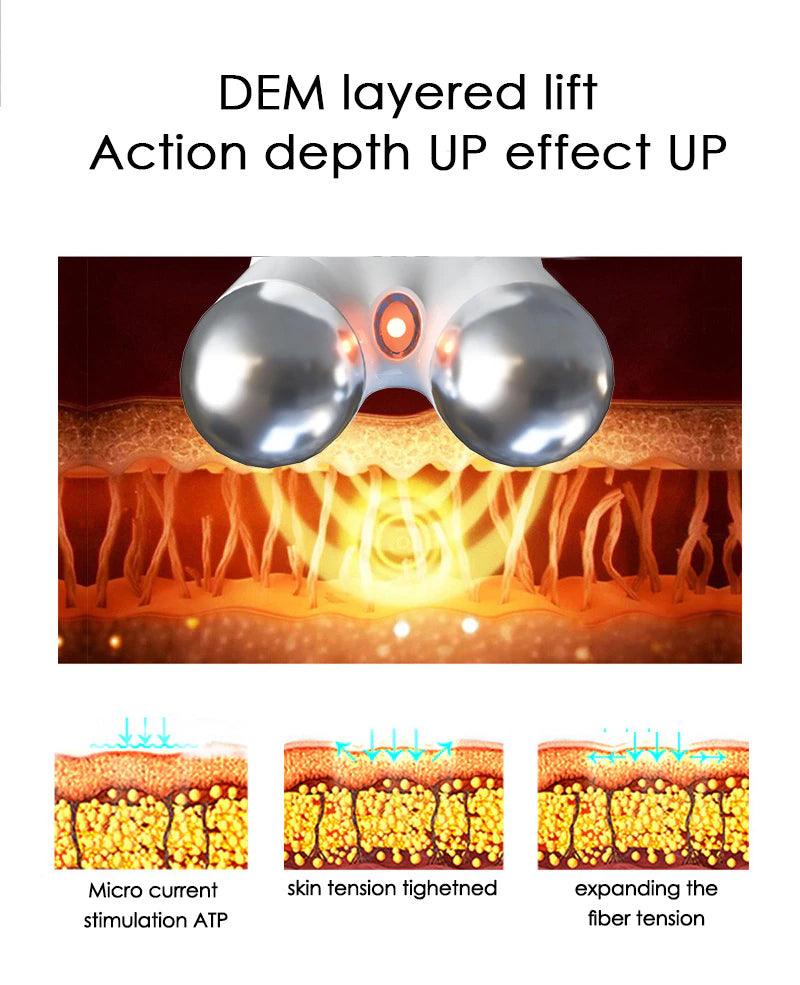 Mikrostrom-Gesichtsmassager – FirmGlow