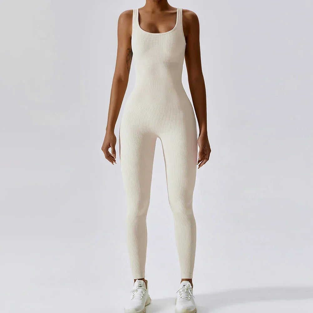 All-Season Damen Fitness Jumpsuit – Nova