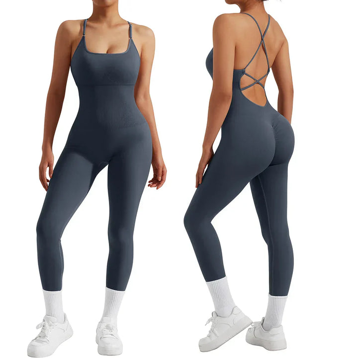 All-Season Women's Fitness Jumpsuit – Nova