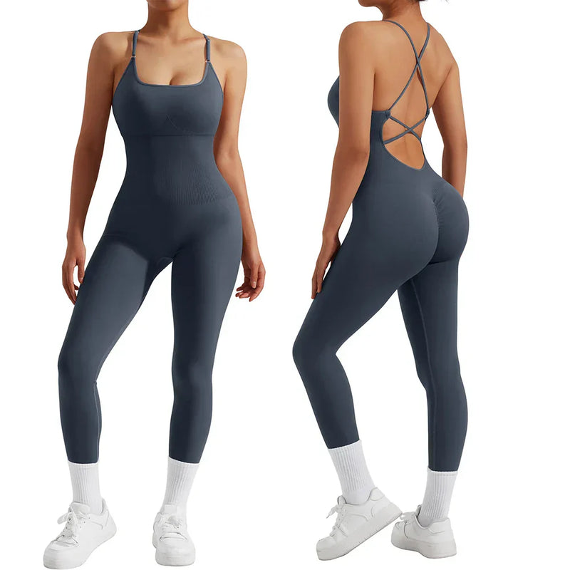 All-Season Women's Fitness Jumpsuit – Nova