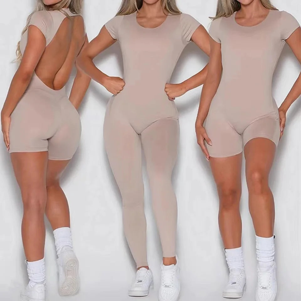 Yoga-Jumpsuit mit atmungsaktivem & flexiblem Design – Luna