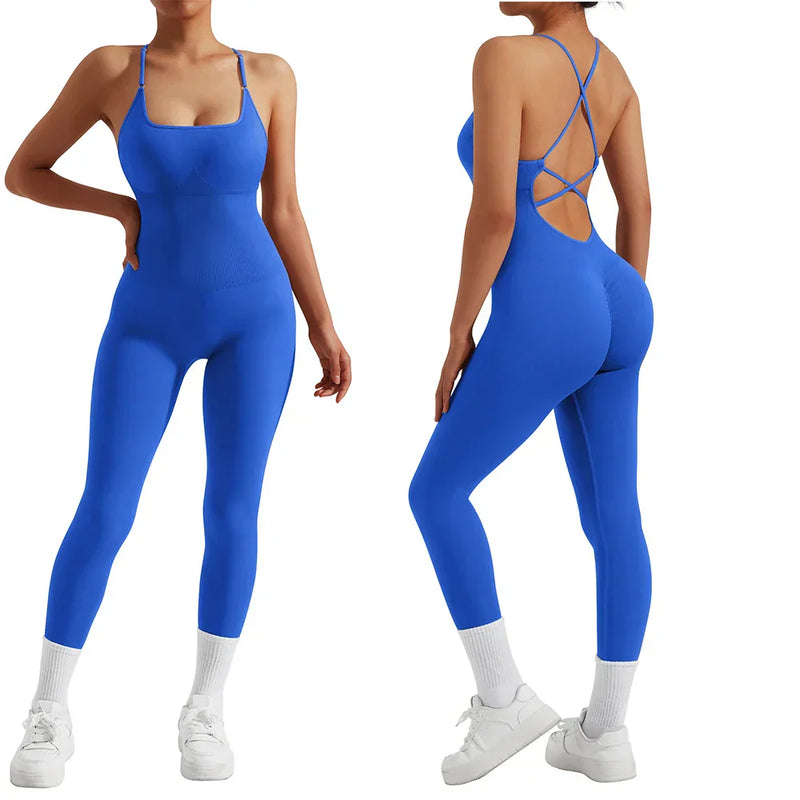 All-Season Women's Fitness Jumpsuit – Nova
