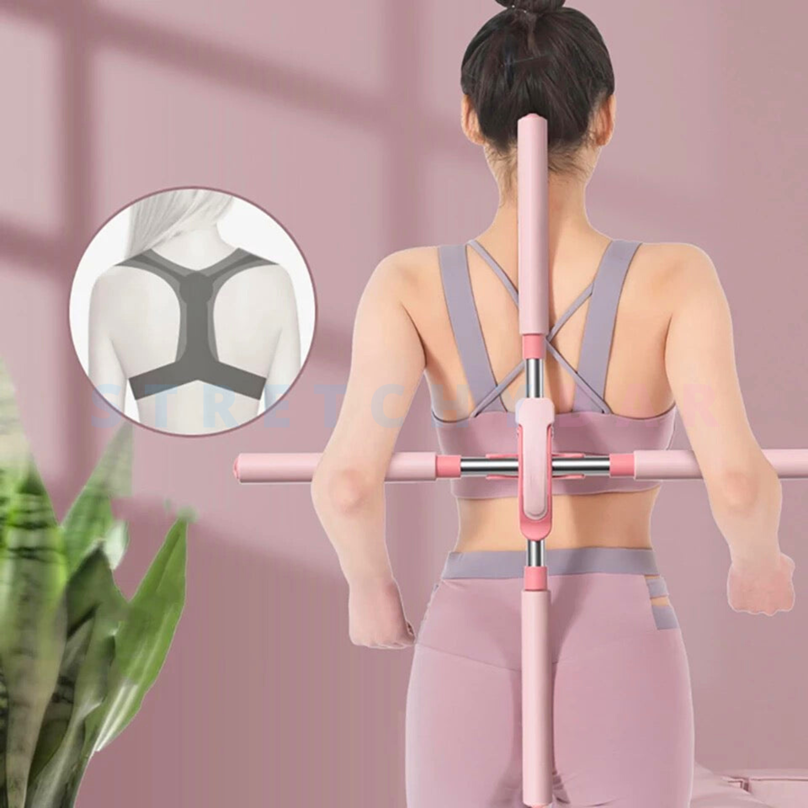Verstellbare Stange für Nacken- und Rückenentspannung – FlexRelief Bar