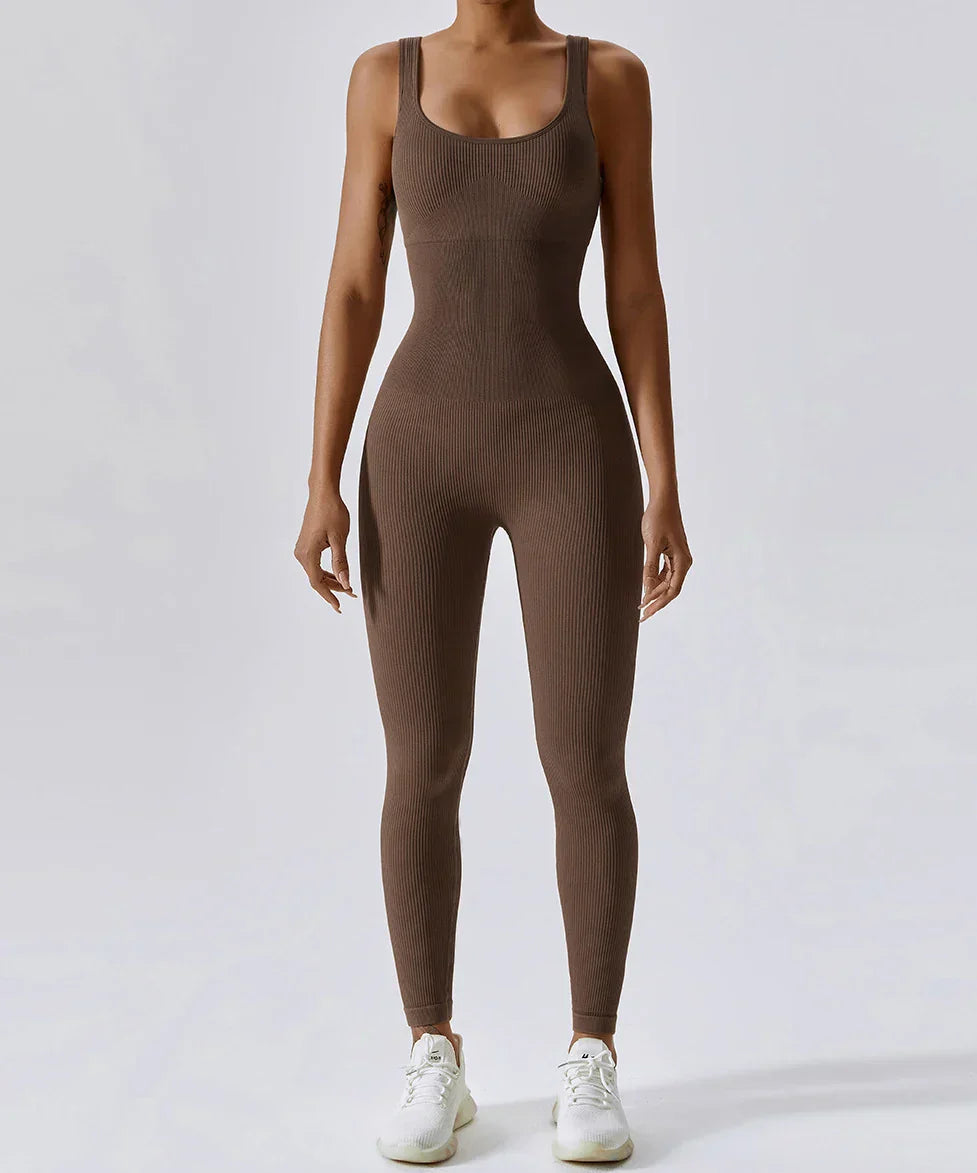 All-Season Damen Fitness Jumpsuit – Nova