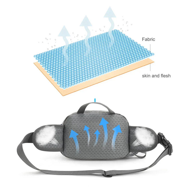 Sport Hüfttasche mit Flaschenhalter – Vega
