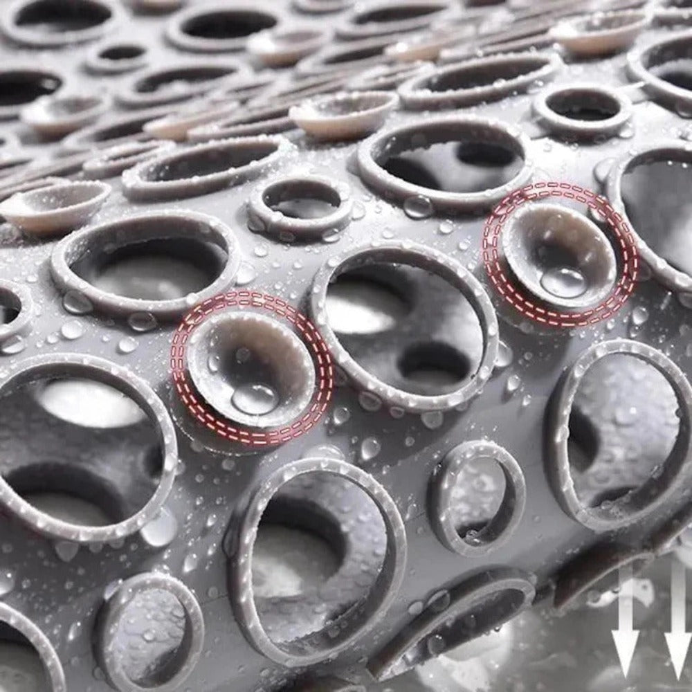 Antirutsch- und antibakterielle Duschmatte – GripGuard