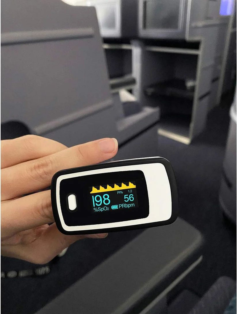 Nicht-invasives Finger-Oximeter mit LED-Display – PrecisionPulse
