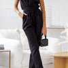Trendiger Damen Sommer-Jumpsuit mit Kurzarm & Taillenbetonung – Alina