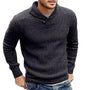 Einfarbiger Herren Strickpullover – Adrian
