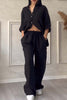 Zweiteiliges Leinen Damen Sommeroutfit – Alina